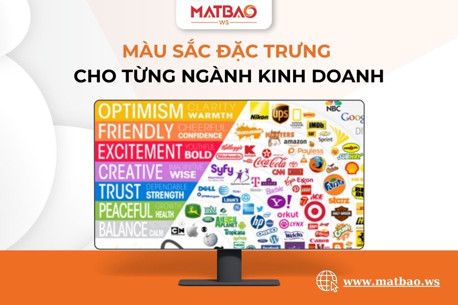 Màu Sắc Đặc Trưng Cho Từng Ngành Kinh Doanh