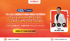 Webinar: Thiết Kế Website Bán Hàng Tự Động