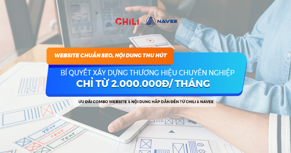 Ưu đãi Combo Website chuẩn SEO & Nội dung thu hút từ 2.000.000đ/tháng - 6