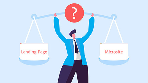 Landing page và Microsite: Đâu là con đường tối ưu nhất cho doanh nghiệp? - 1