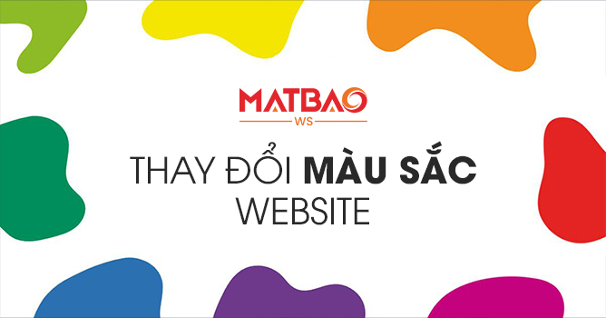 Đổi màu sắc website