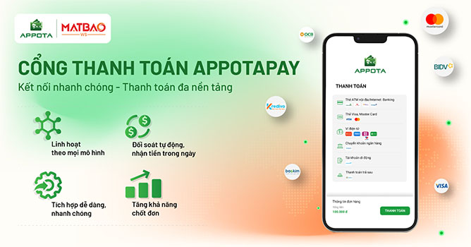 Kết nối thanh toán AppotaPay