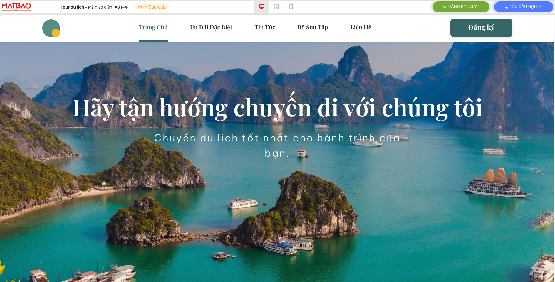 Thiết kế Website du lịch ấn tượng thu hút khách hàng nâng tầm thương hiệu. - 5