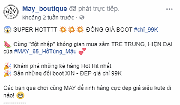 6 mẹo hay giúp bạn tăng đơn hàng nhờ Livestream trên Facebook 1