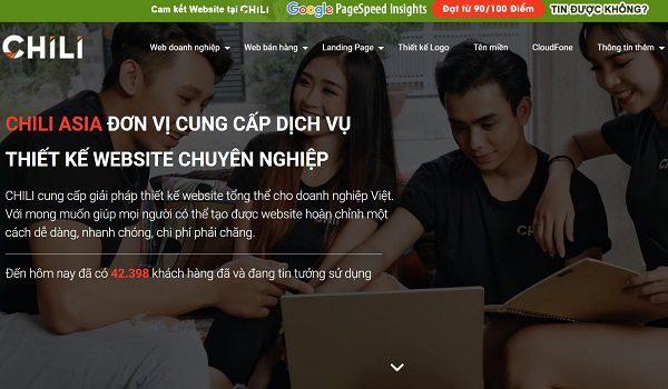 Đơn vị hàng đầu trong việc hỗ trợ thiết kế web