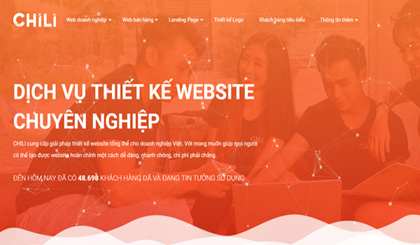 dịch vụ thiết kế web bán hàng