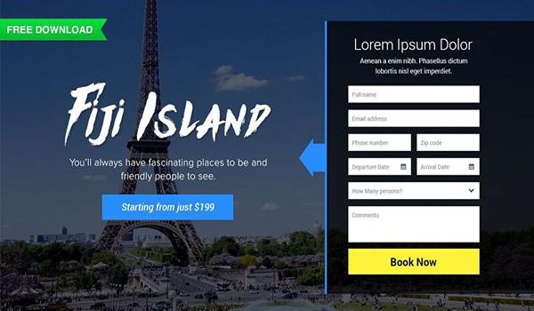 Website Landing Page để làm tăng khả năng chuyển đổi người dùng