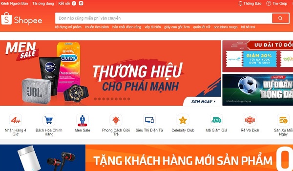 thiết kế web bán hàng online