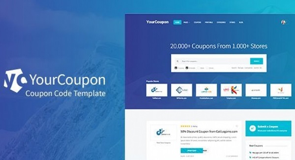 Yourcoupon là một chủ đề wordpress cực kỳ thông minh