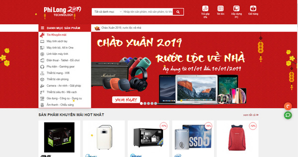 Chú trọng trang trí website vào những dịp đặc biệt