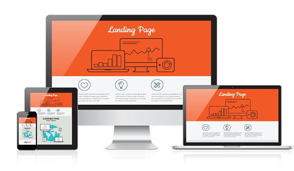 landing page