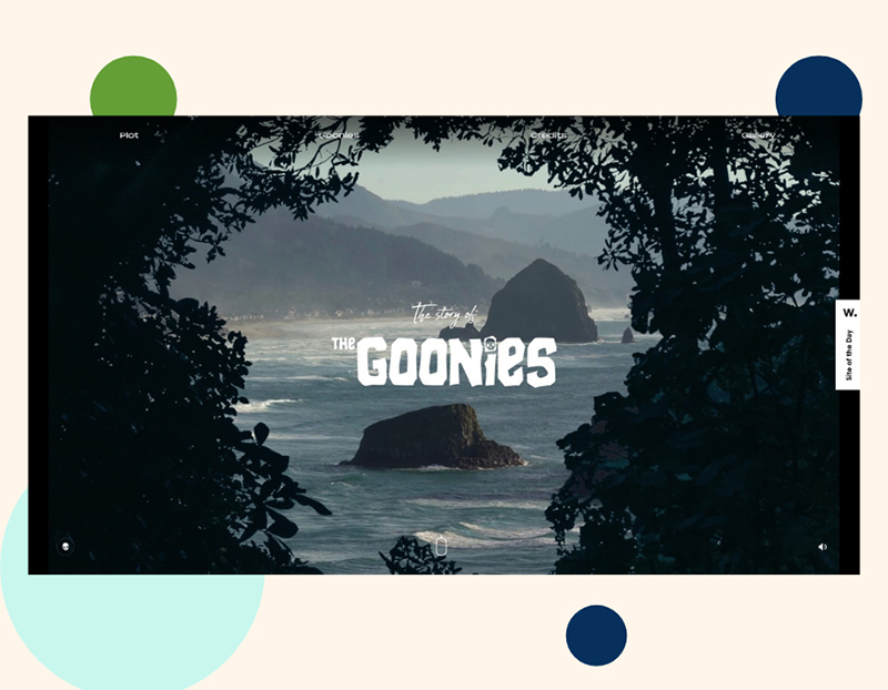 The Goonies có sự kết hợp giữa ảnh và âm thanh vô cùng sống động