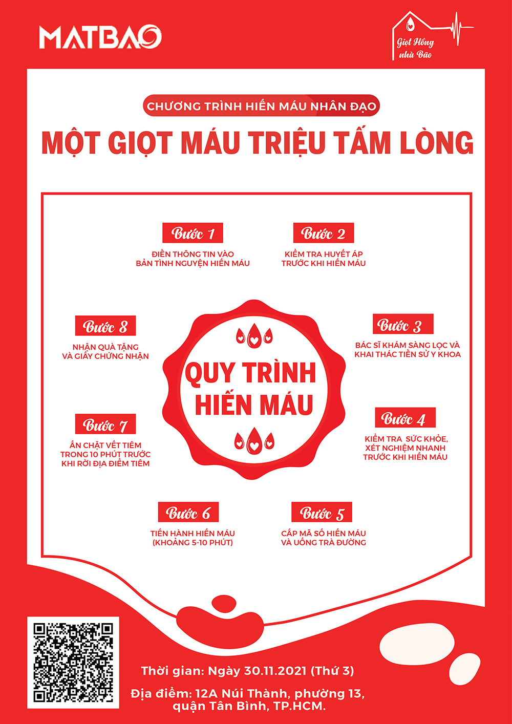 Chương trình hiến máu nhân đạo “Giọt hồng nhà Bão” - 6