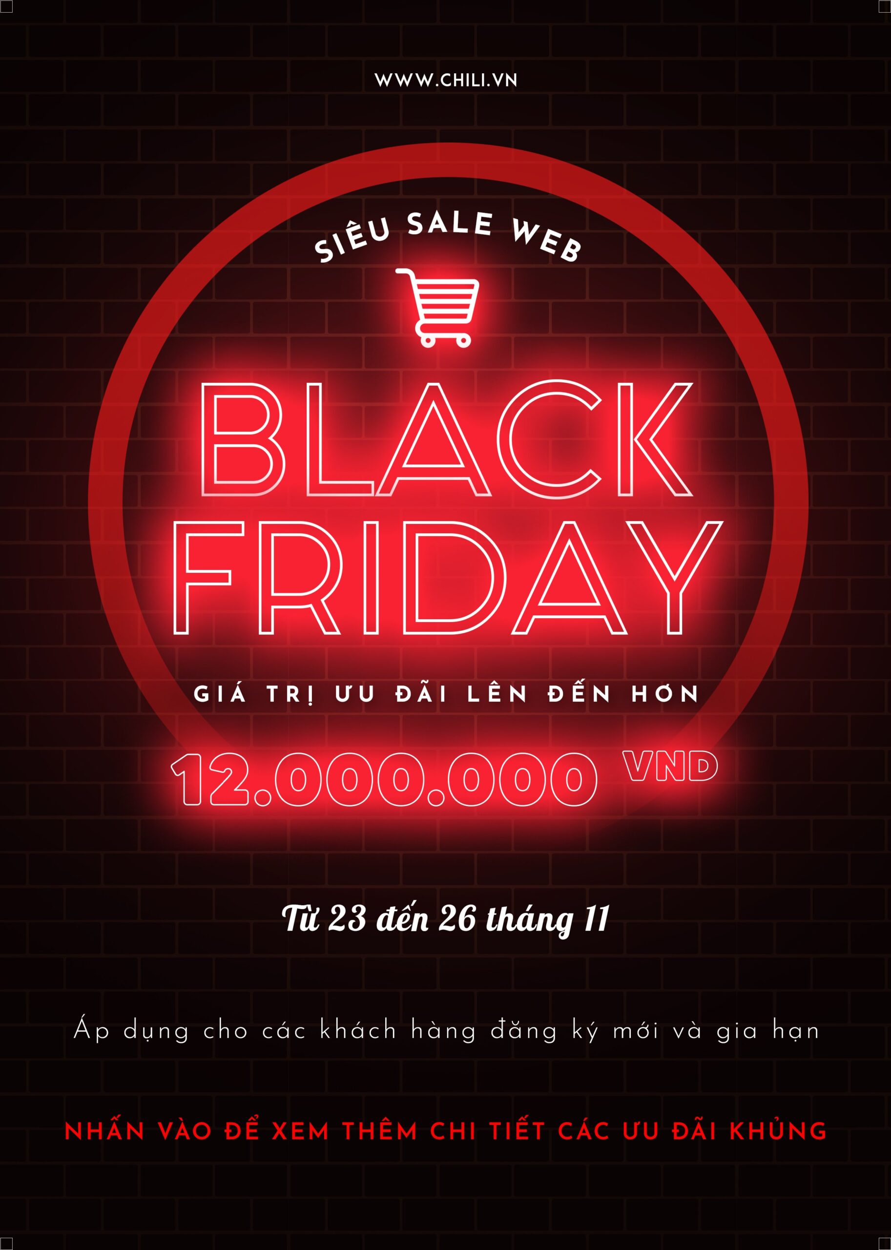 Black Friday - Chương trình siêu sale dịch vụ web lớn nhất năm - 2