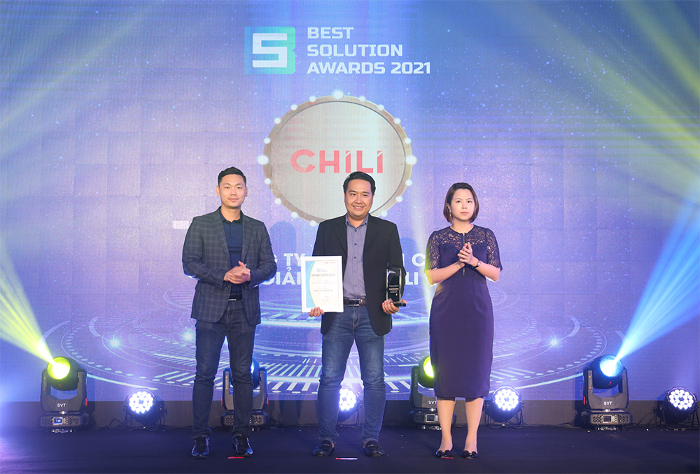 Giải pháp web doanh nghiệp Chili đạt giải thưởng Best Award Solution 2021 - 5